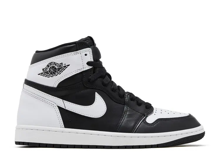 JORDAN 1 HIGH BLACK WHITE