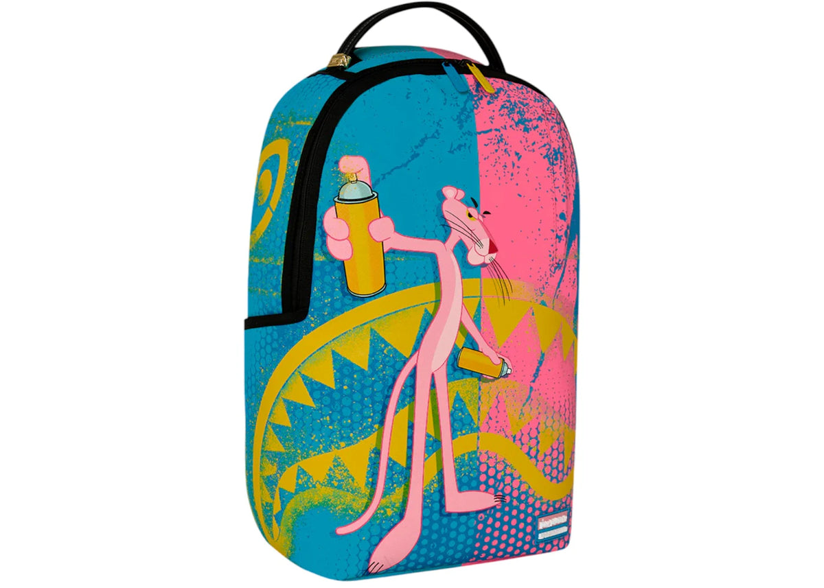 Sprayground Pink Panther Art Heist Backpack Multicolor