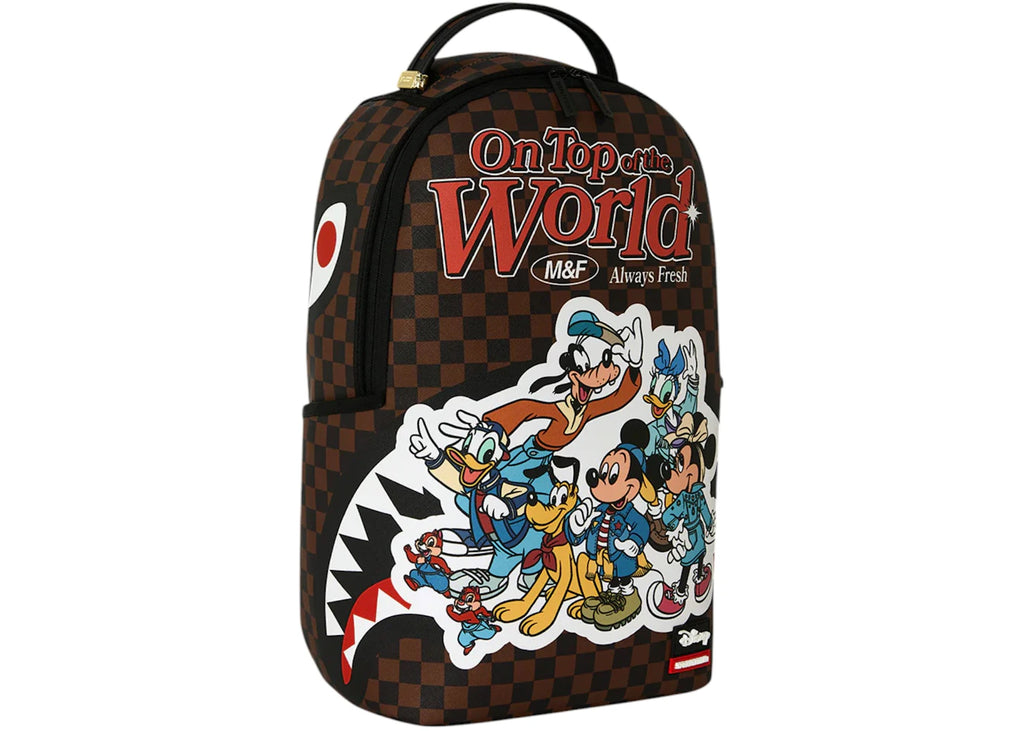 Sprayground Disney Mickey Official Collab Crew Ready Backpack Multicolor