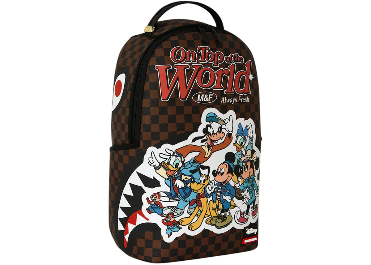 Sprayground Disney Mickey Official Collab Crew Ready Backpack Multicolor