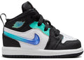 Jordan 1 Mid SE Formula 23 Pack Black White Hyper Jade (TD)