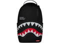 Sprayground Shark Central Black Embroidered Shark Backpack Black