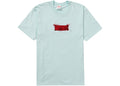 Supreme Ralph Steadman Box Logo Tee Pale Blue