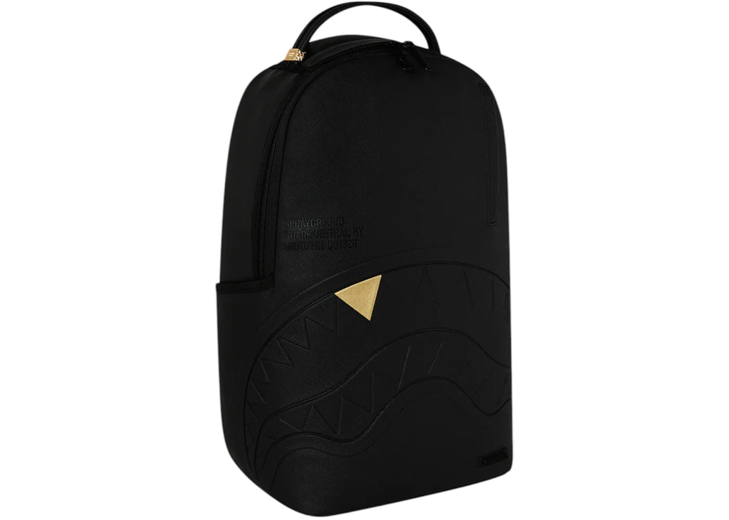 Sprayground The Golden Fang Shark Backpack Multicolor