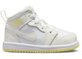 Jordan 1 Mid Sail White Light Laser Orange (TD)