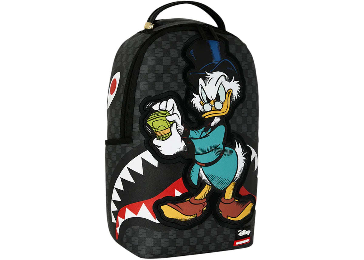 Sprayground Scrooge Mcduck Official Collab Money Counter Backpack Multicolor