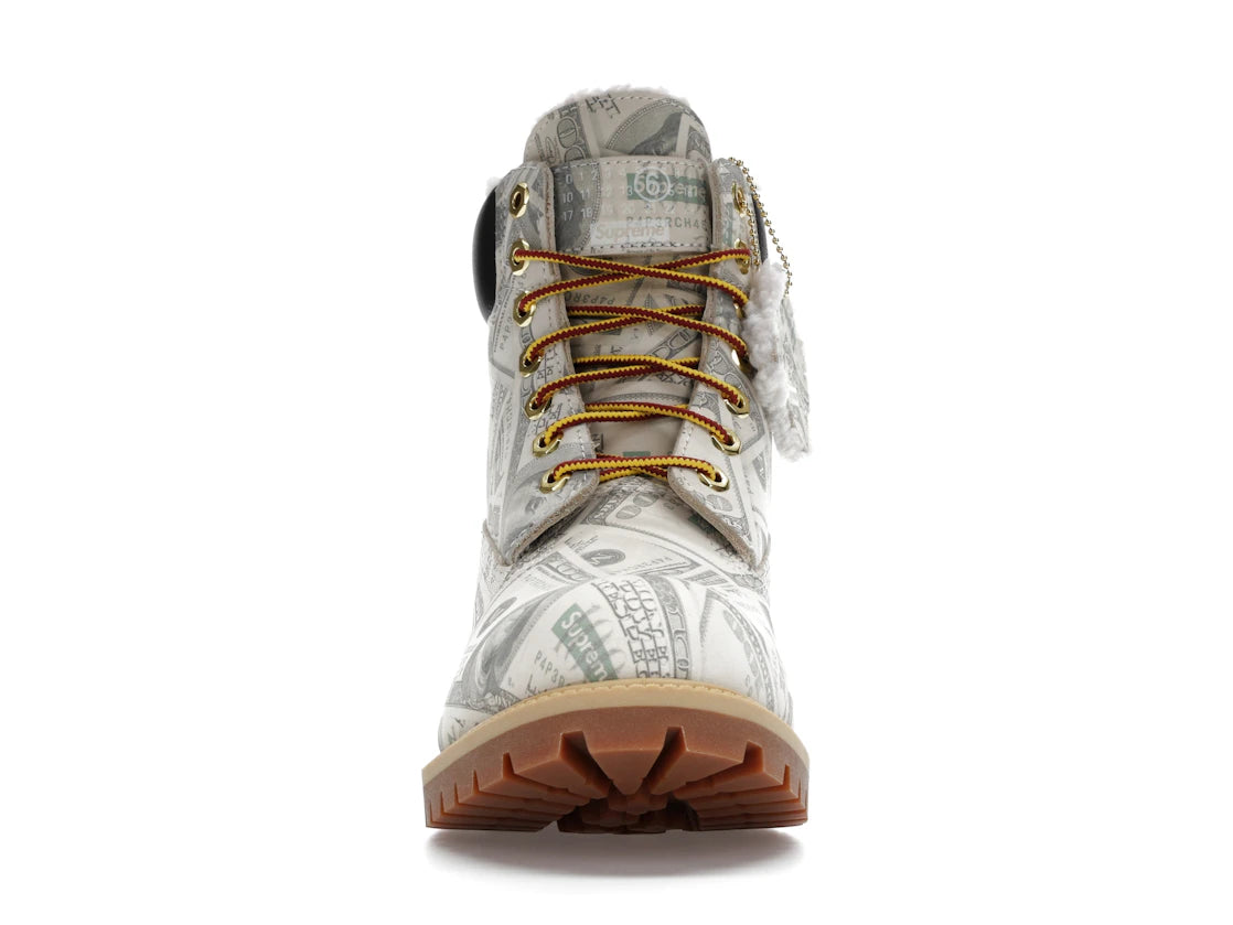 Timberland 6" Premium Waterproof Boot Supreme x MM6 Maison Margiela $100 Bills