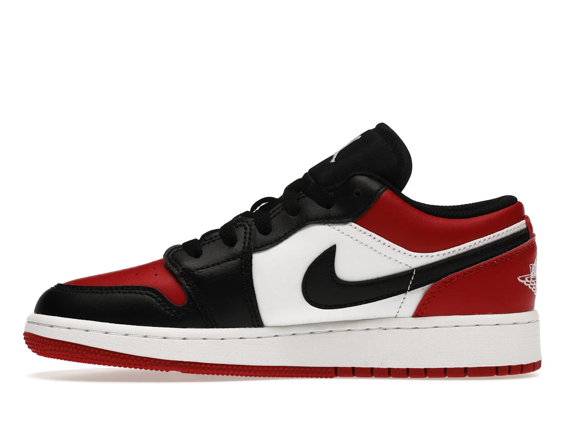 Jordan 1 Low Bred Toe (GS)
