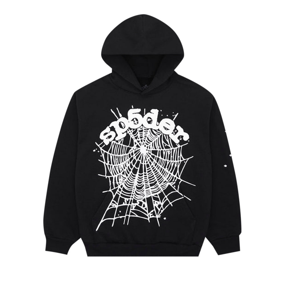 Sp5der OG Web Hoodie 'Black'