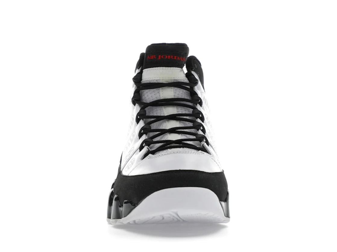 Jordan 9 Retro White Black Red (2010)